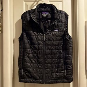 Patagonia black nano men’s large vest
